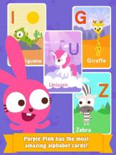 Purple Pink A to Z Animals截图3