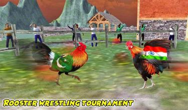 Farm Rooster Fighting: Angry Chicks Ring Fighter截图4