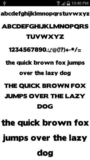 Free Fonts 50 Pack 12截图6