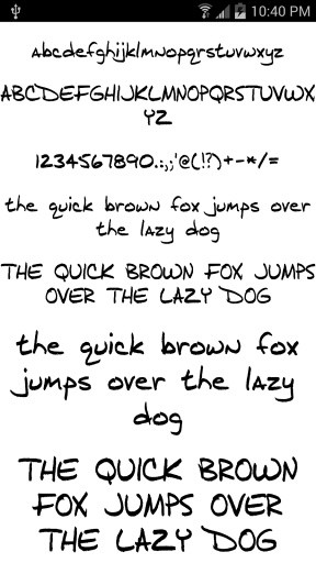 Free Fonts 50 Pack 12截图4