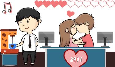 Office Kiss Game截图4