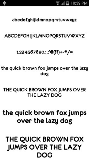 Free Fonts 50 Pack 12截图1