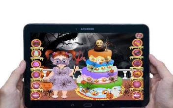 * Halloween cake decorating - cooking截图1