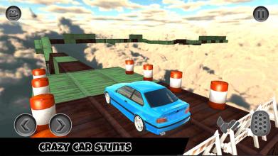 Advance Impossible Car Track 3D截图2