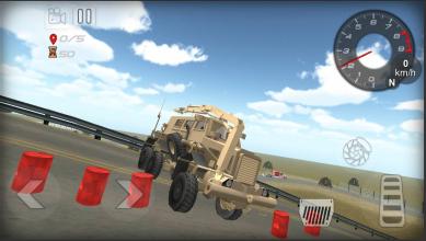 4x4 offroad Truck Stunt Driver - Suv Truck截图1