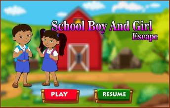 Best Escape Games 252 School Boy and Girl Escape截图1