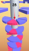 Helix Crash: Spiral Ball Jump截图5