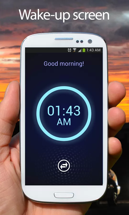 炫彩闹钟 Neon Alarm Clock Free截图1