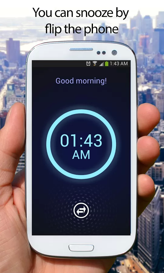 炫彩闹钟 Neon Alarm Clock Free截图4