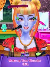 Halloween Scary Girl Makeup Salon - Free Game 2018截图2