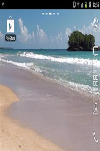 海滩动态壁纸 Beach Live Wallpaper截图1