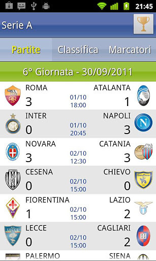 Italian Soccer 2012/2013截图2