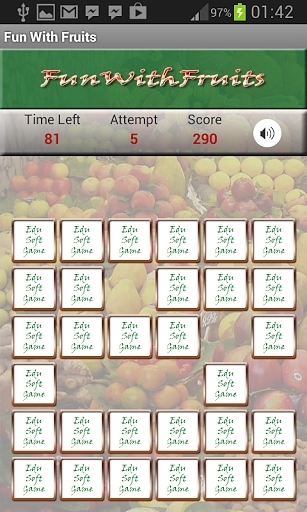 水果配对游戏截图2