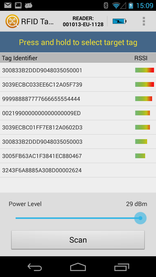 RFID Tag Finder截图5
