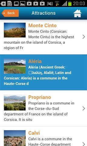 科西嘉岛地图及指南截图2