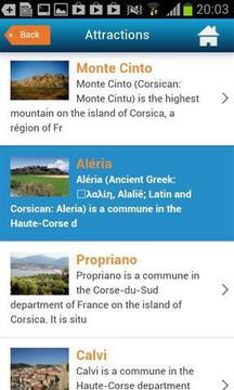科西嘉岛地图及指南截图
