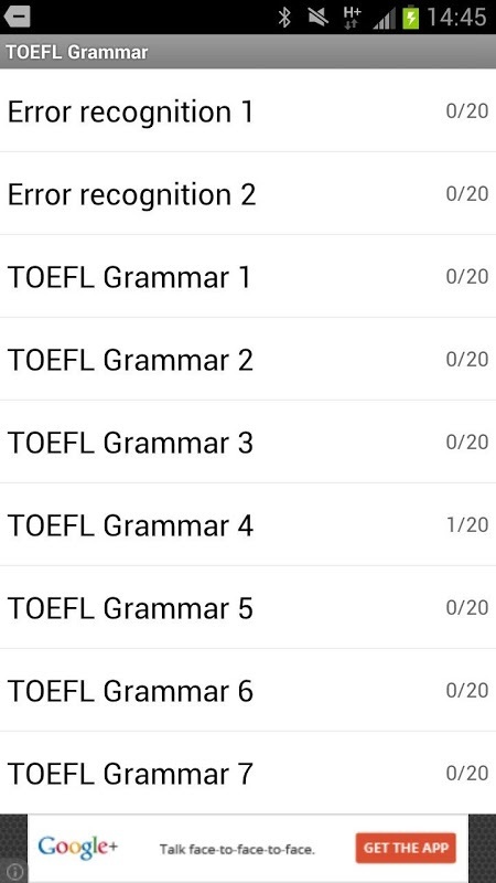 TOEFL Grammar截图4