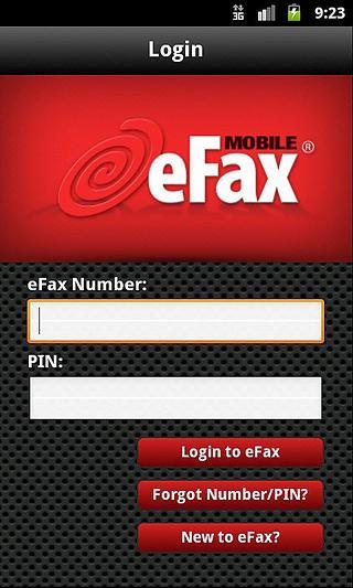 eFax - Mobile phone fax app截图1