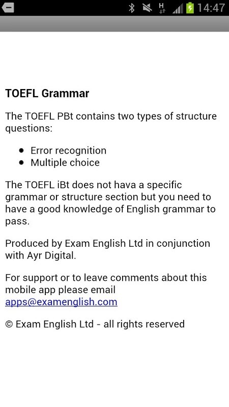 TOEFL Grammar截图3