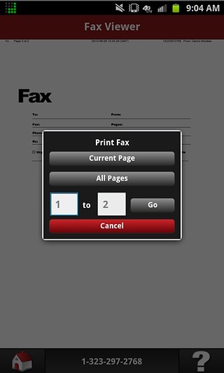 eFax - Mobile phone fax app截图5
