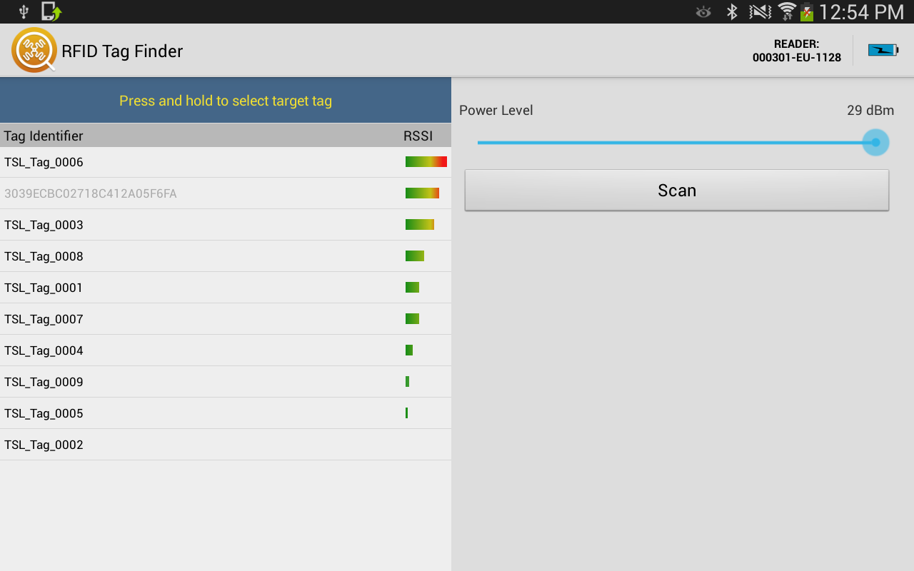 RFID Tag Finder截图2