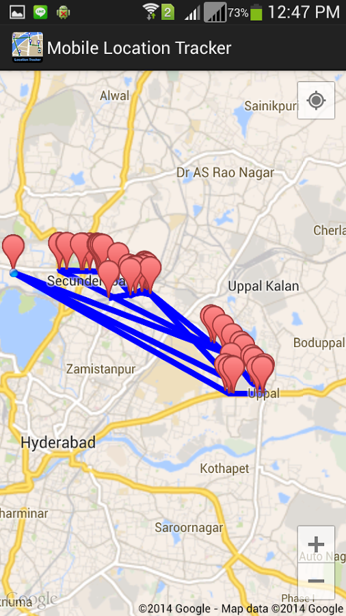 Mobile Location Tracker截图5