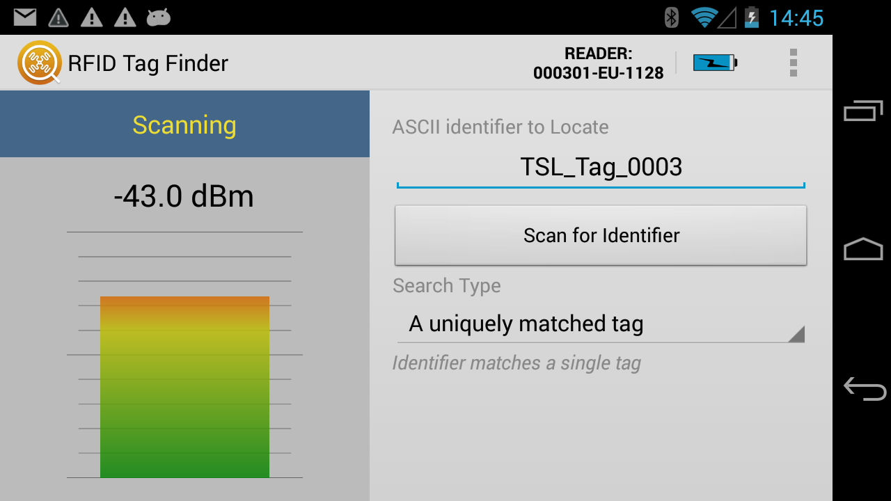 RFID Tag Finder截图6