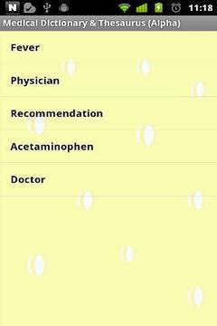 Medical Dictionary,医学词典截图