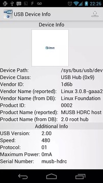 USB Device Info截图