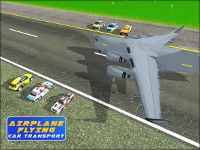 Cargo Airplane Flying Pilot Car Game Transport 3D截图4