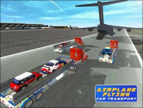 Cargo Airplane Flying Pilot Car Game Transport 3D截图5