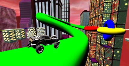 Mega Ramp Car Stunt截图4