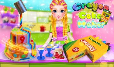 Crayon Cake Maker Game: Kids Cooking Fun截图5