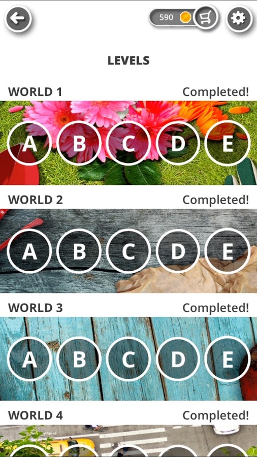 Garden of Words - Word game（Unreleased）截图2