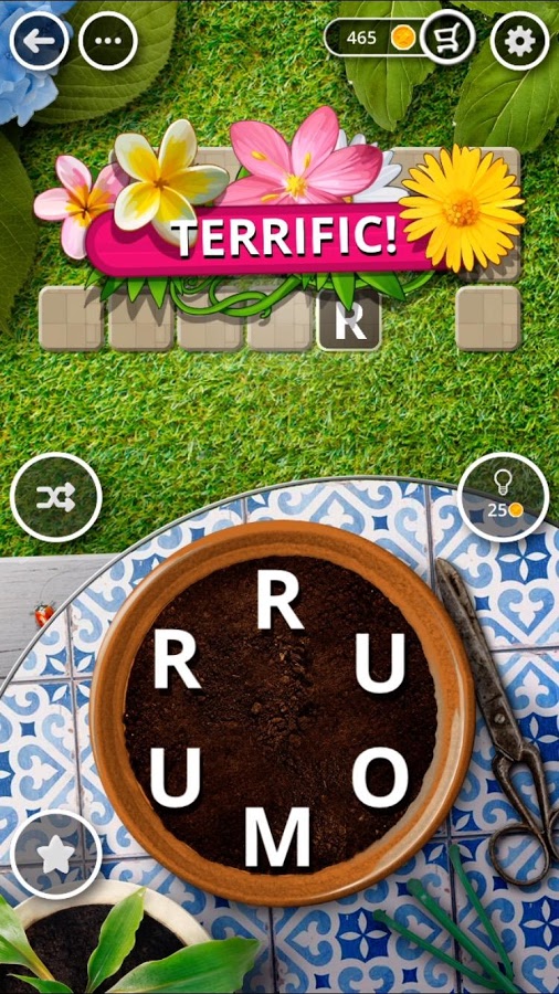 Garden of Words - Word game（Unreleased）截图4
