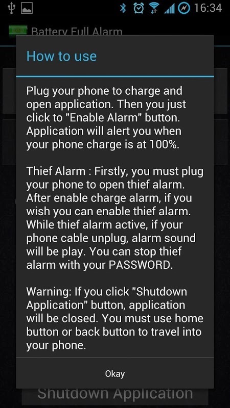 Full Battery & Theft Alarm截图2