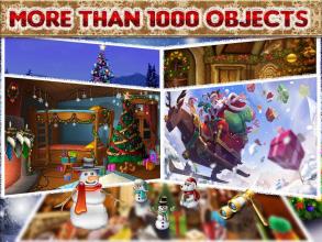 Hidden Objects Christmas Magic 2018 Holiday Puzzle截图1