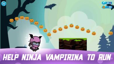 Super Ninja Vampirina Run截图1