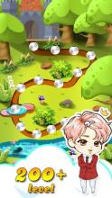 BTS Crush Saga: BTS Match 3 Puzzle Chibi Game 2018截图5