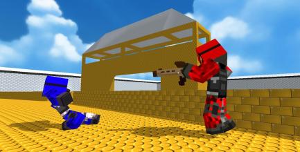 Blocky Gun Paintball截图5