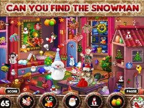 Hidden Objects Christmas Magic 2018 Holiday Puzzle截图2