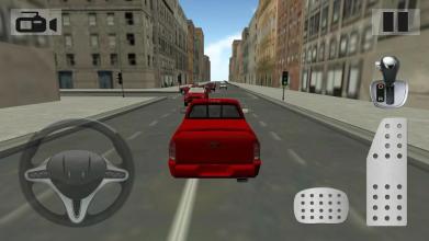 Driving Sports Van in Traffic 3D截图4