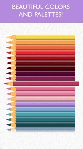Colorfy - 免费填色游戏截图1