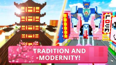 Tokyo Craft: *Crafting & Building Game Lite 2018截图2