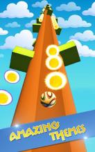 Rolling Ball Blast: Rolling Ball In Sky Scrolling截图3