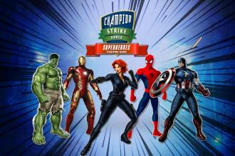 Champions: strike force superhero fighting game截图2