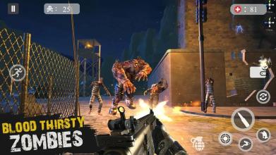 Zombie Doom Survival Strike Zombie Attack Games截图5