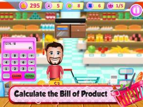 Supermarket Cashier: Grocery Superstore Kids Games截图1