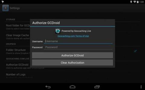 GCDroid - Geocaching截图2