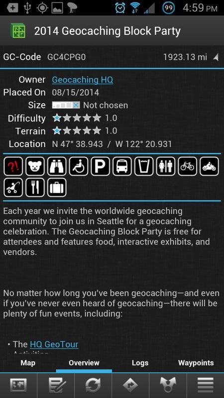 GCDroid - Geocaching截图3